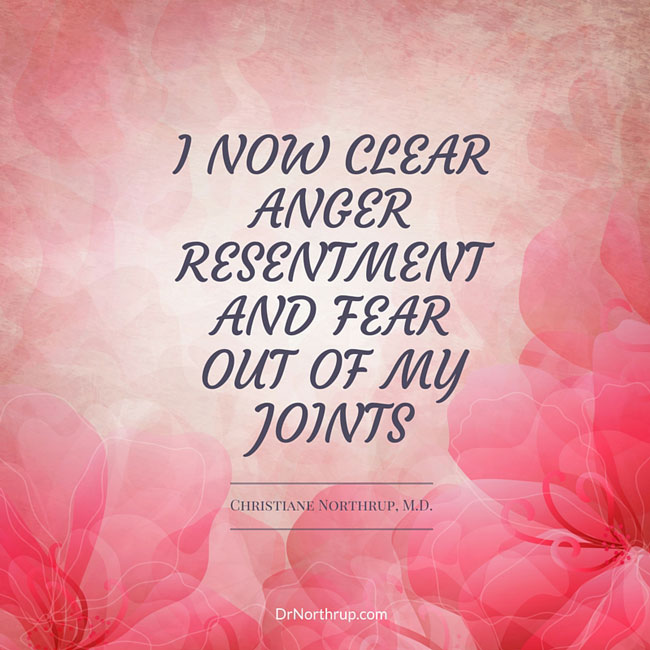 12 Ways to Release Fear and Anger To Heal Arthritis